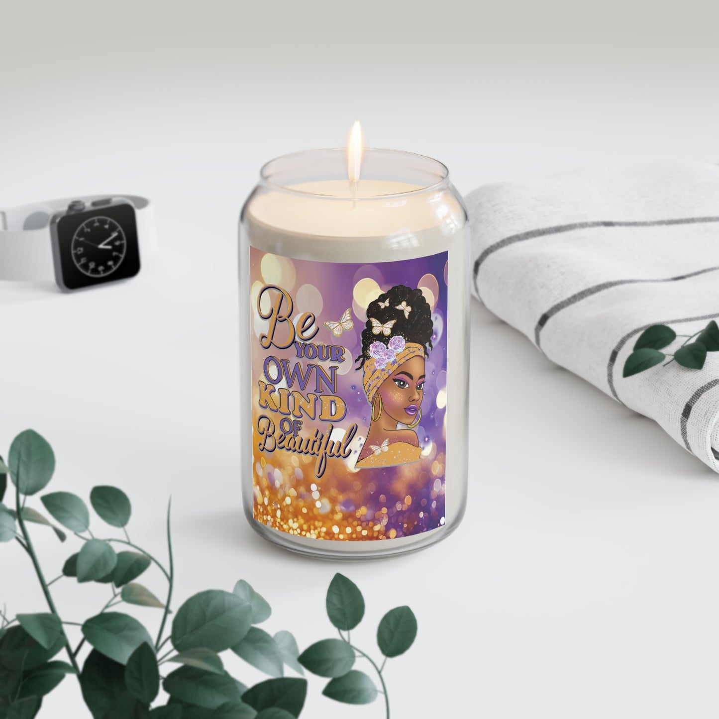 BE YOUR OWN KIND OF BEAUTIFUL Scented Candle, 13.75oz