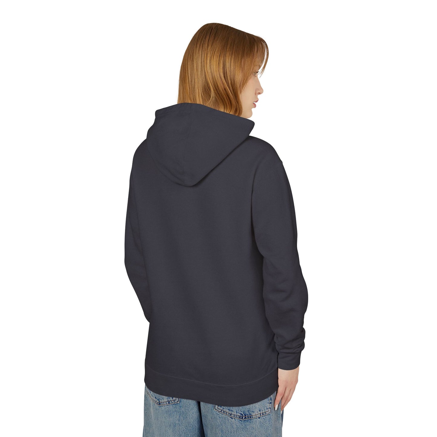 Pretty Black and Educated Unisex Lightweight Hooded Sweatshirt