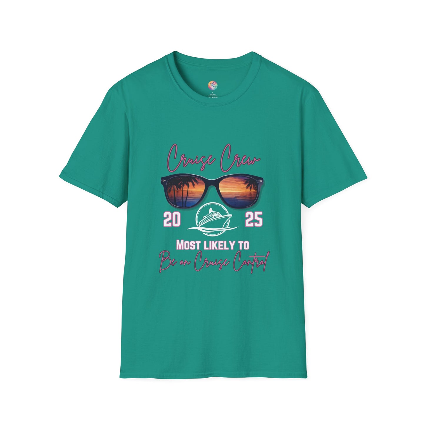 Cruise Crew 2025 T-Shirt - Most Likely to Be on Cruise Control