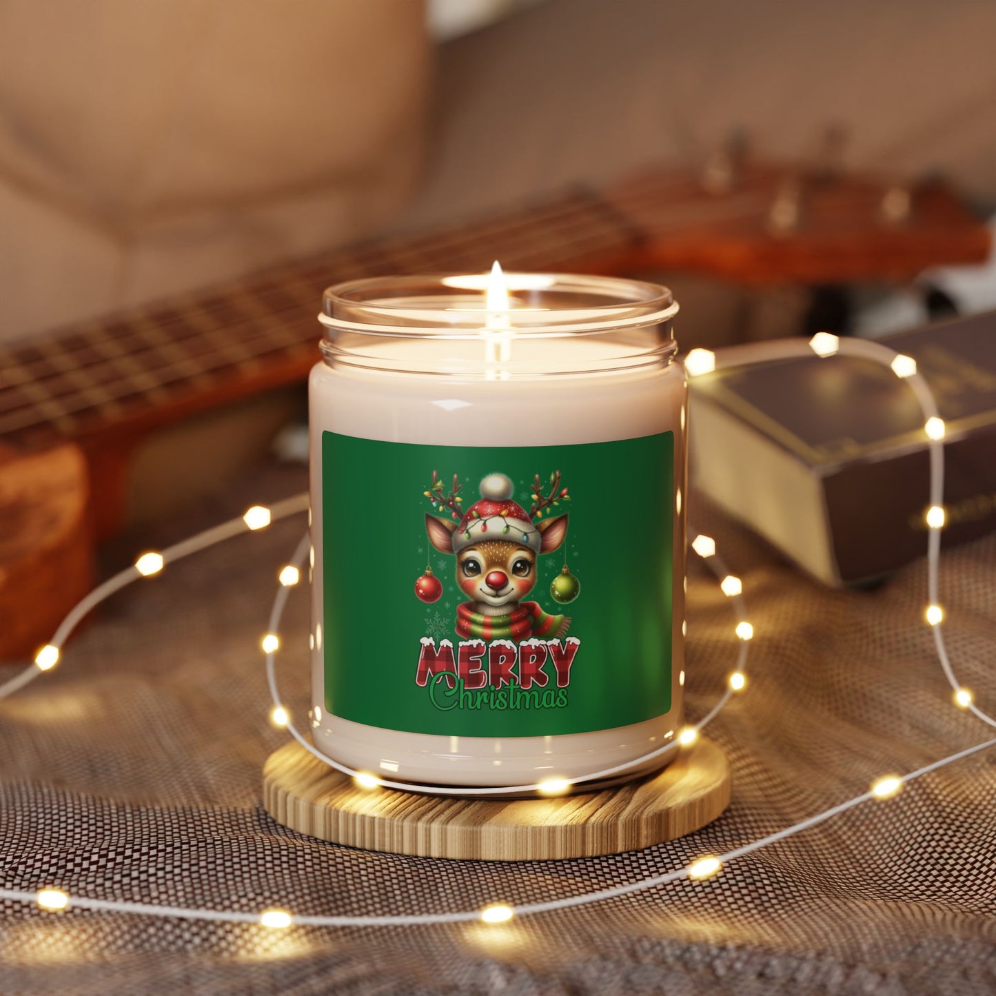 MERRY REINDEER Scented Soy Candle, 9oz