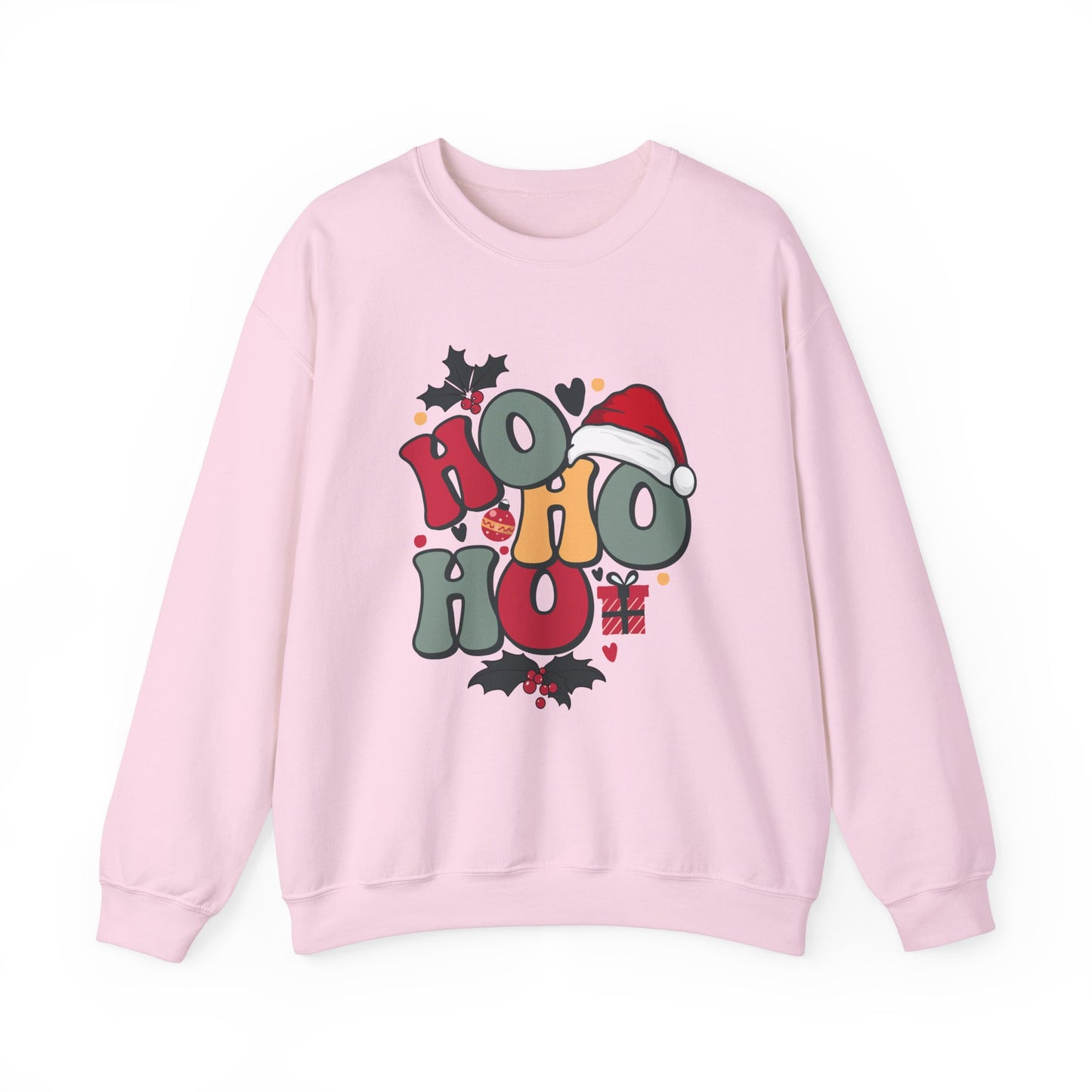 HO HO HO CHRISTMAS Unisex Heavy Blend™ Crewneck Sweatshirt