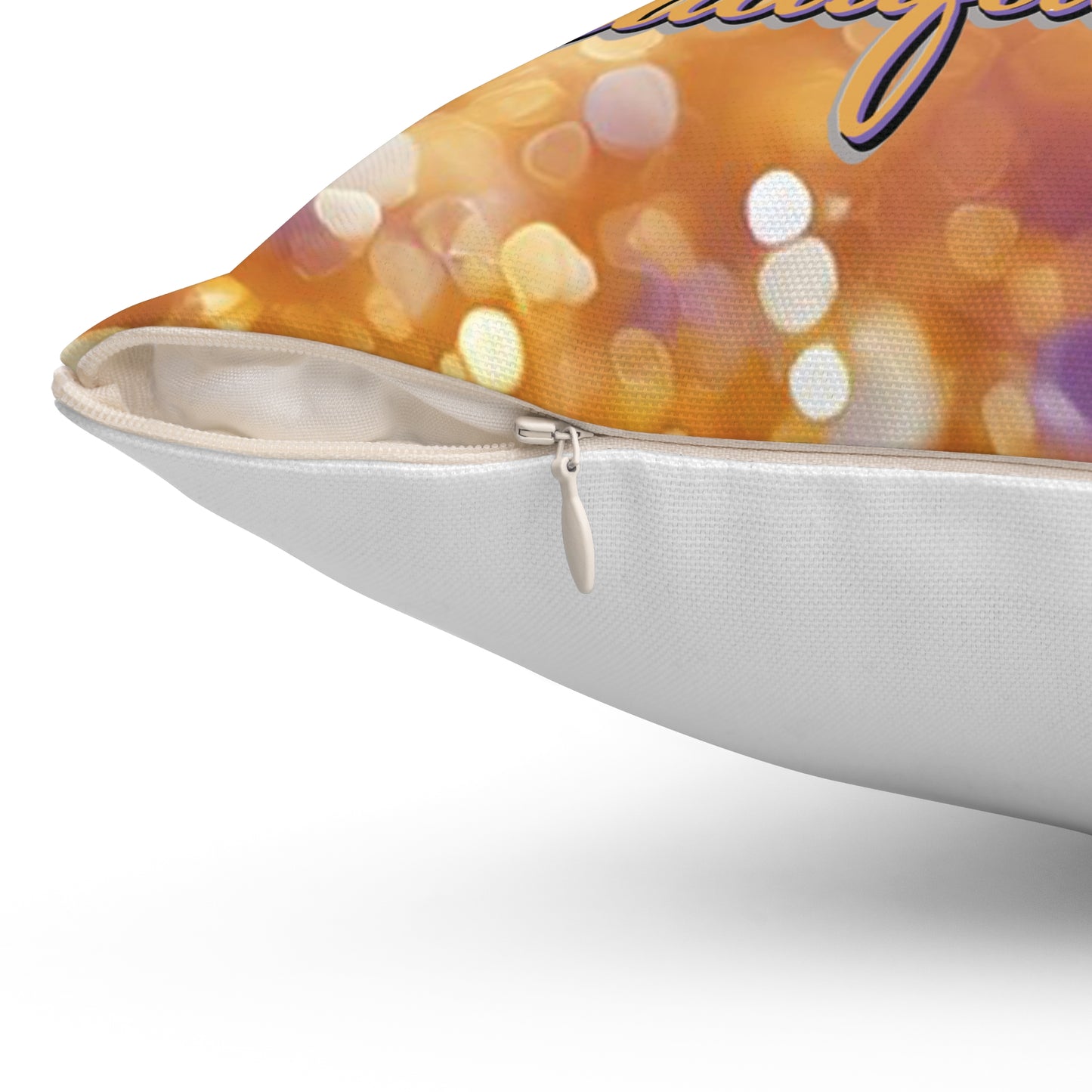 BE YOUR OWN KIND OF BEAUTIFUL (Gold) Pillow