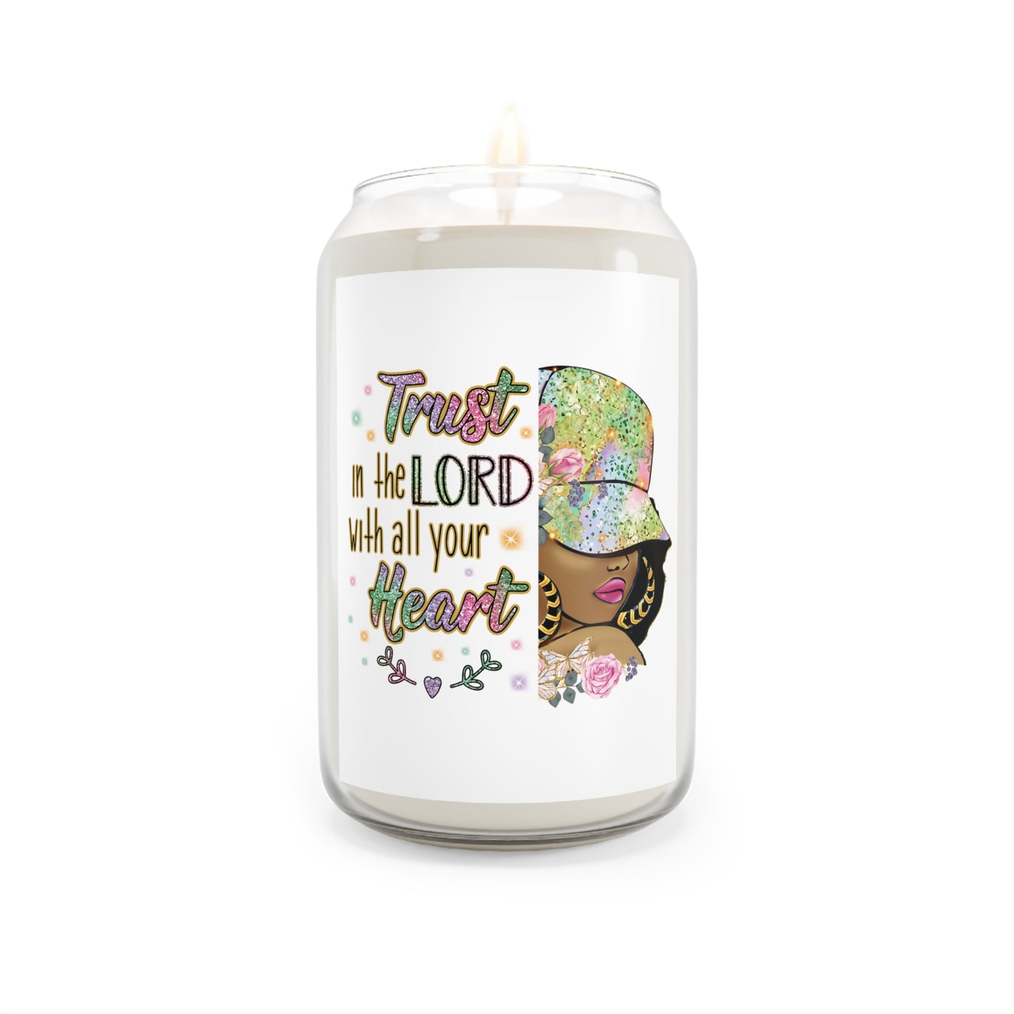 Trust In The Lord Candle